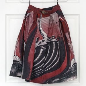 BRAND NEW Vintage Style High Waisted A Line Skirt